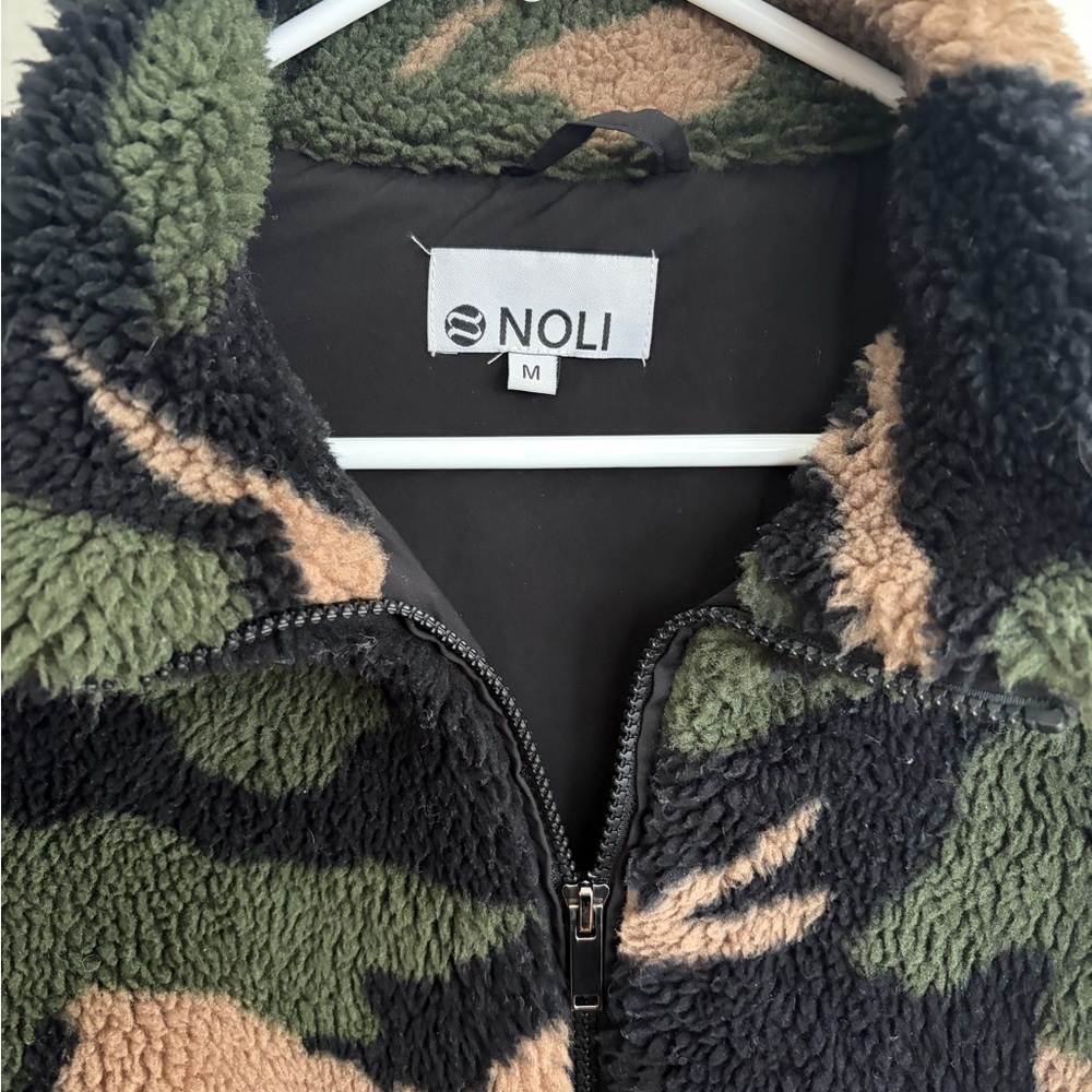 Noli Camouflage Teddy Jacket - Picture 7 of 7